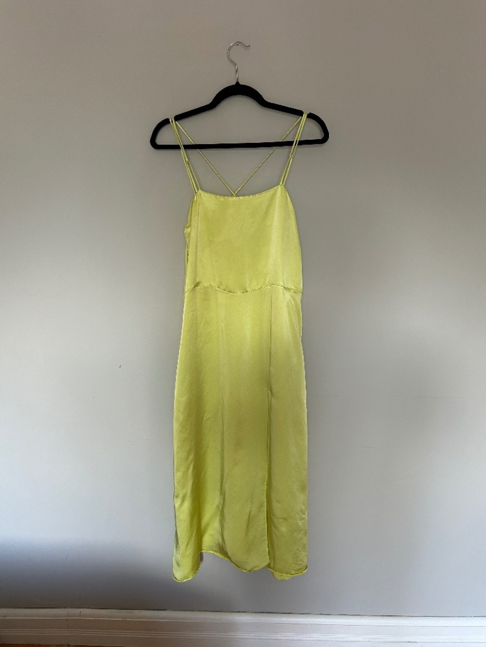 NWT Green Zara Slip Dress